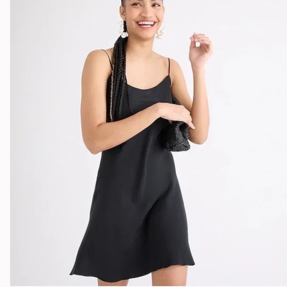 J. Crew Dresses & Skirts - J.Crew NWT Gwen Cupro/Viscose Blend Mini Slip Dress Size 18
